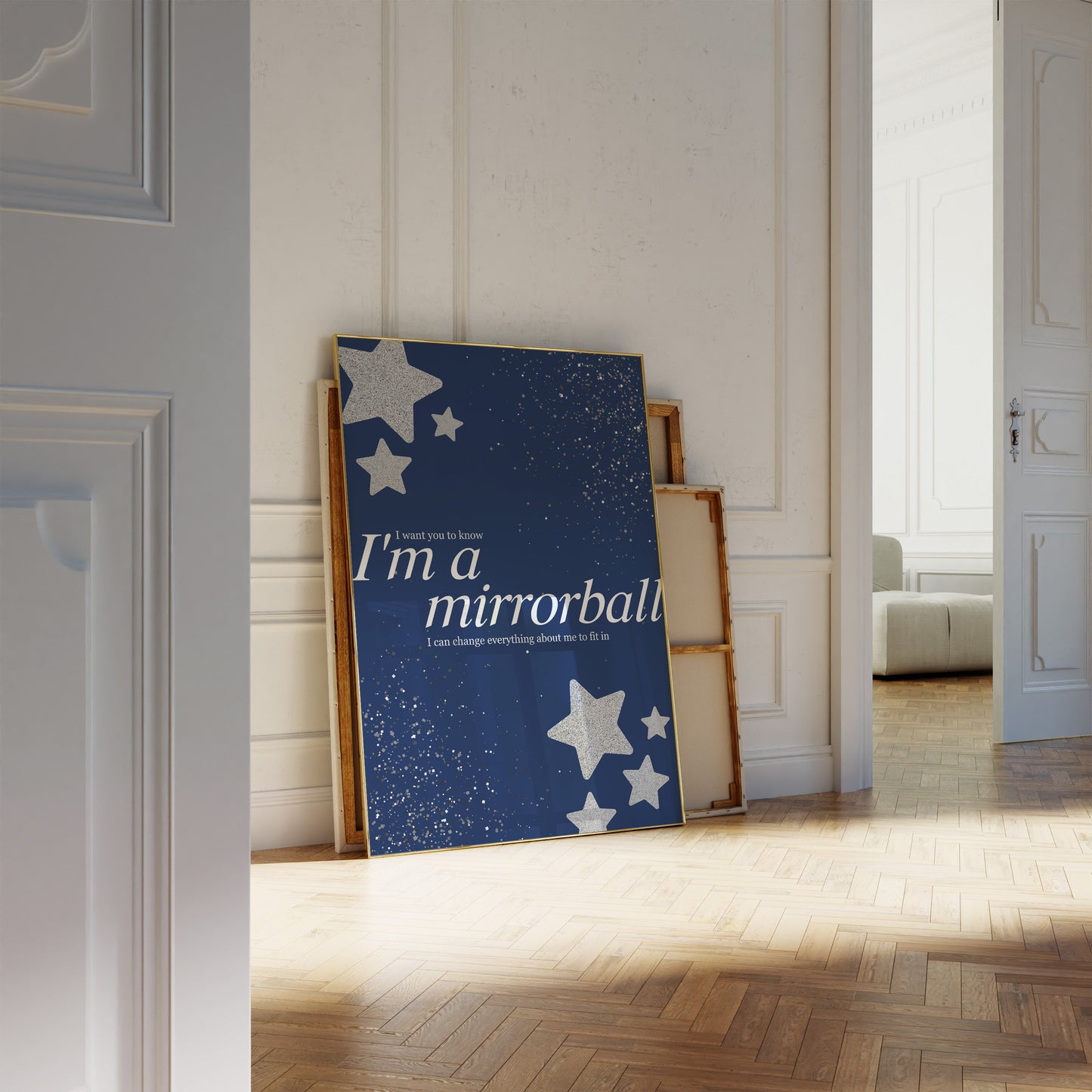 I'm a Mirrorball (Folklore) Wall Art