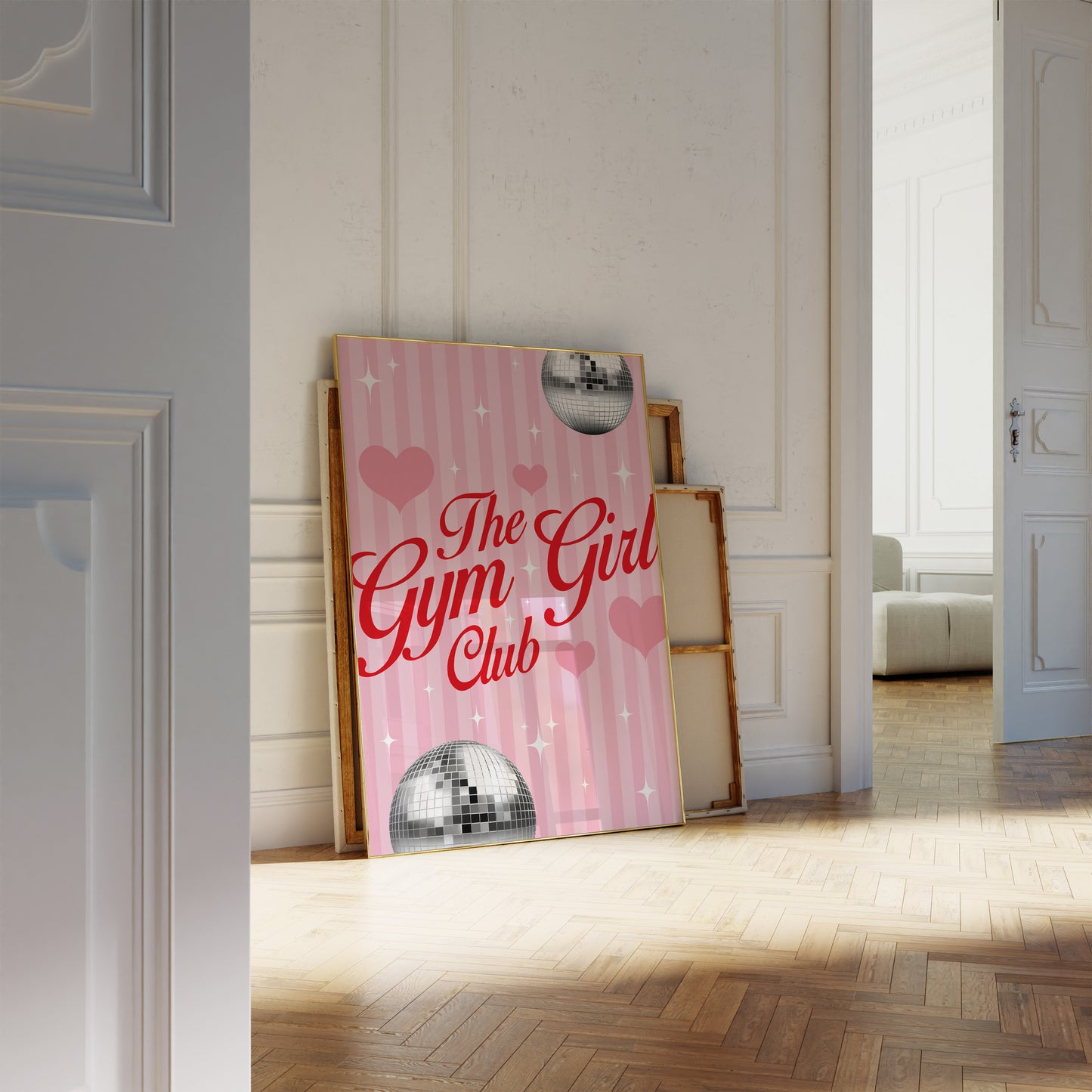 The Gym Girl Club Wall Art