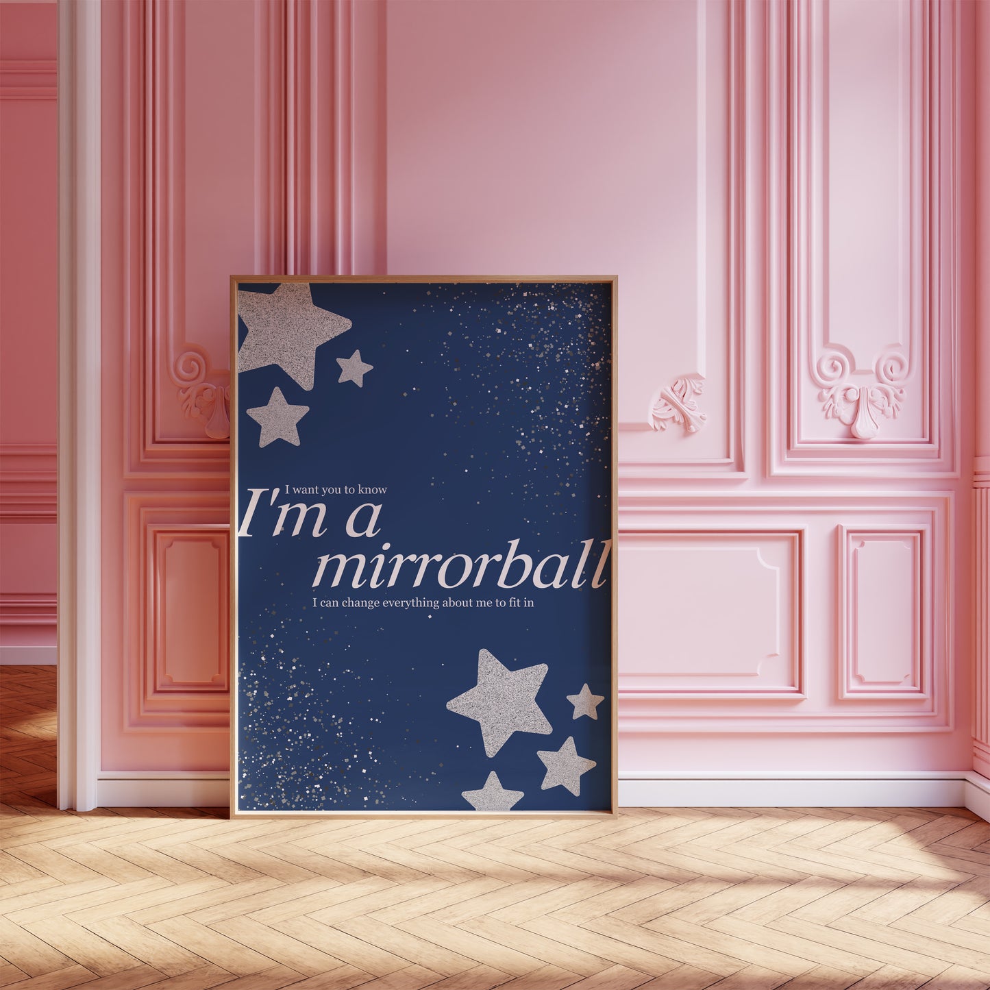 I'm a Mirrorball (Folklore) Wall Art