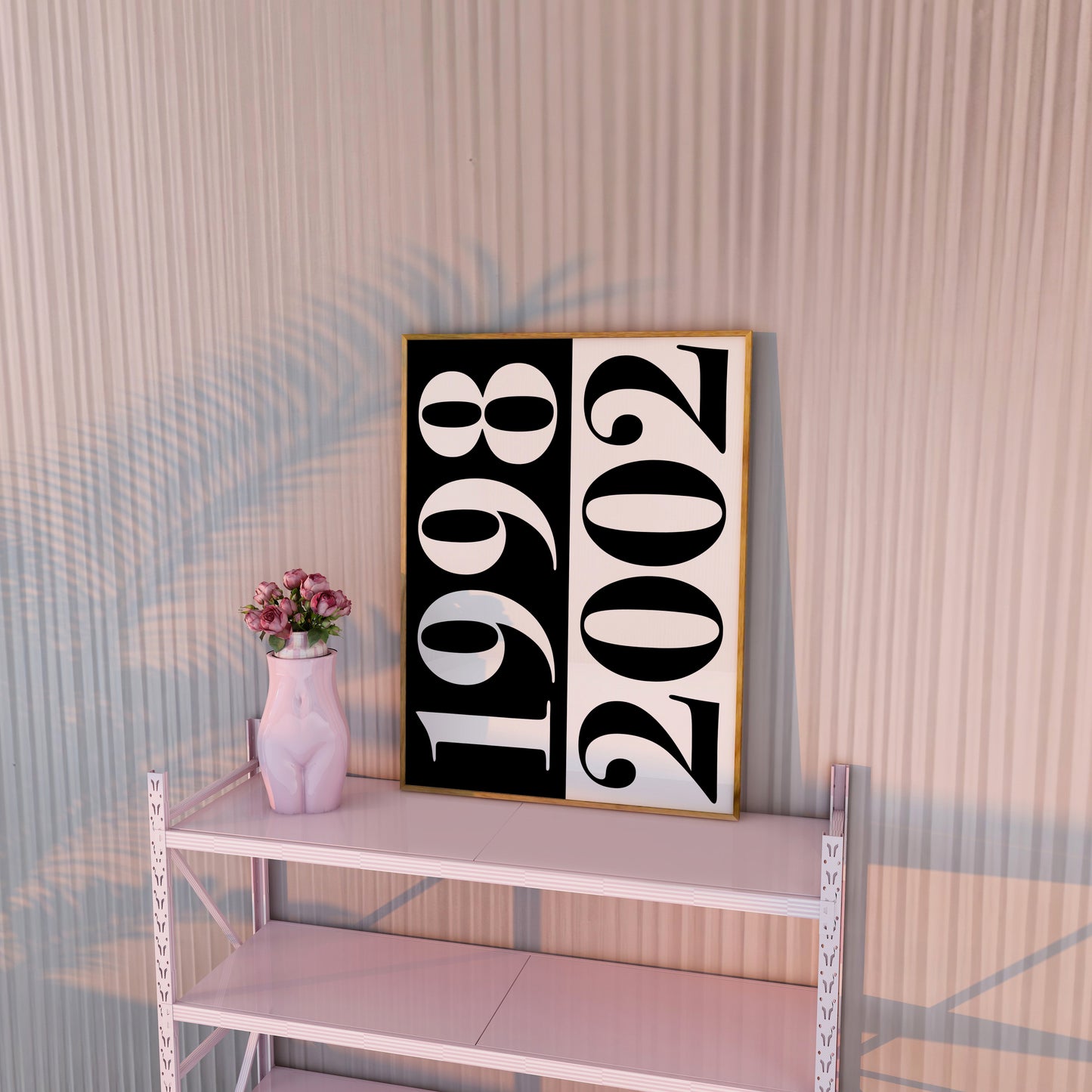 Personalised Birth Year Wall Art