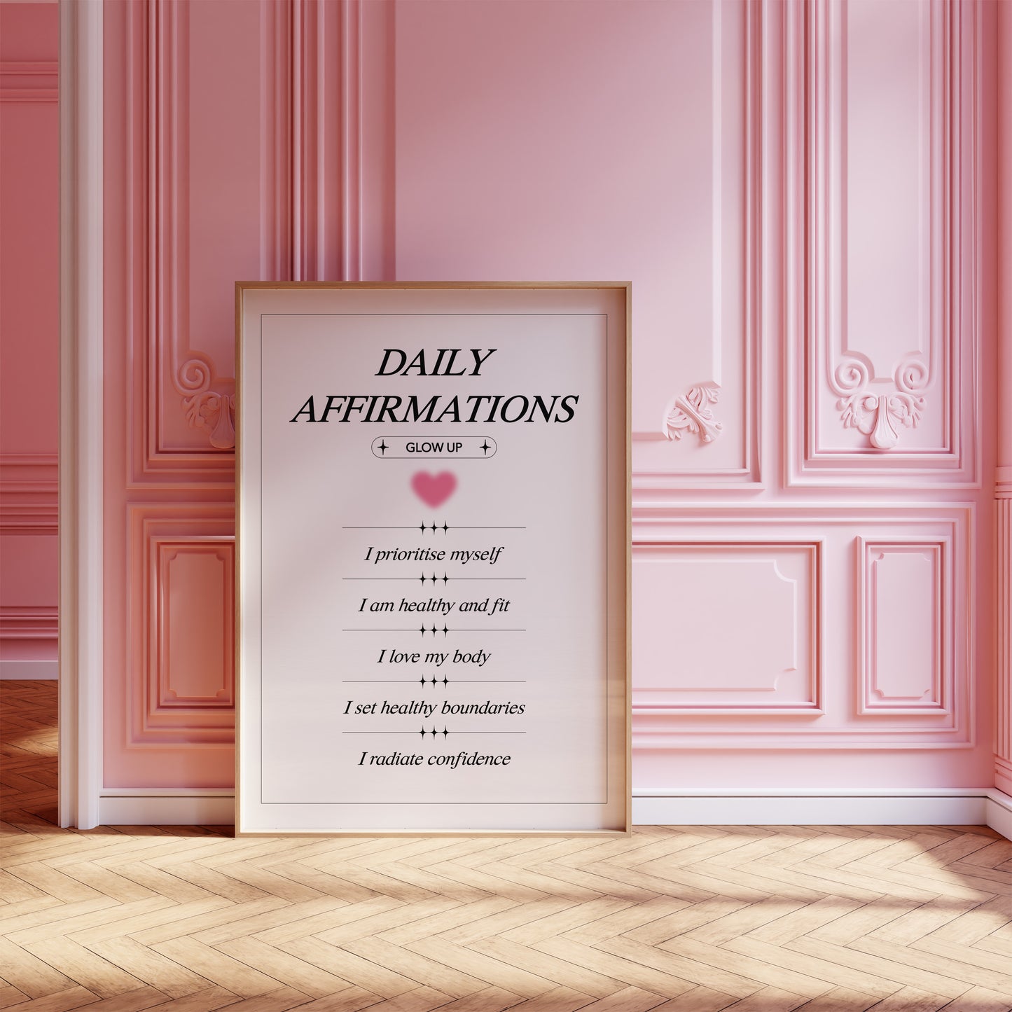 Daily Affirmations Wall Art