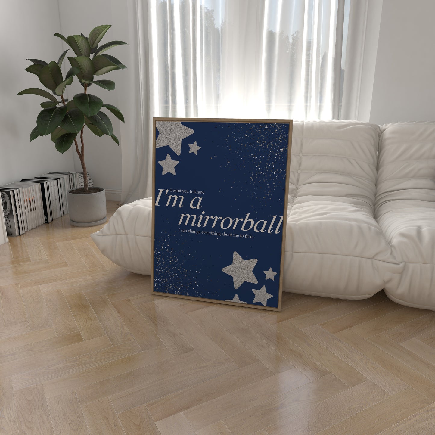I'm a Mirrorball (Folklore) Wall Art