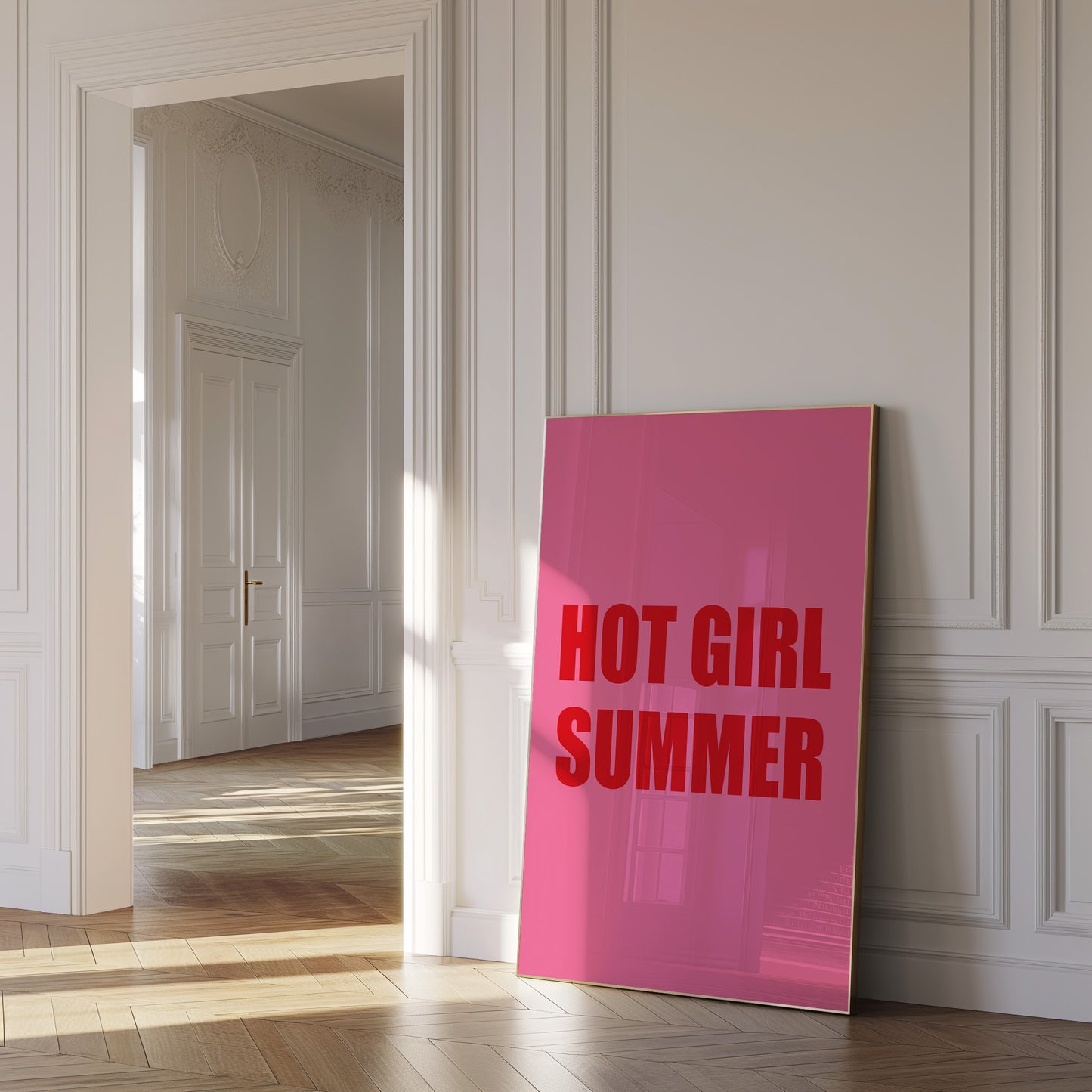 Hot Girl Summer Wall Art