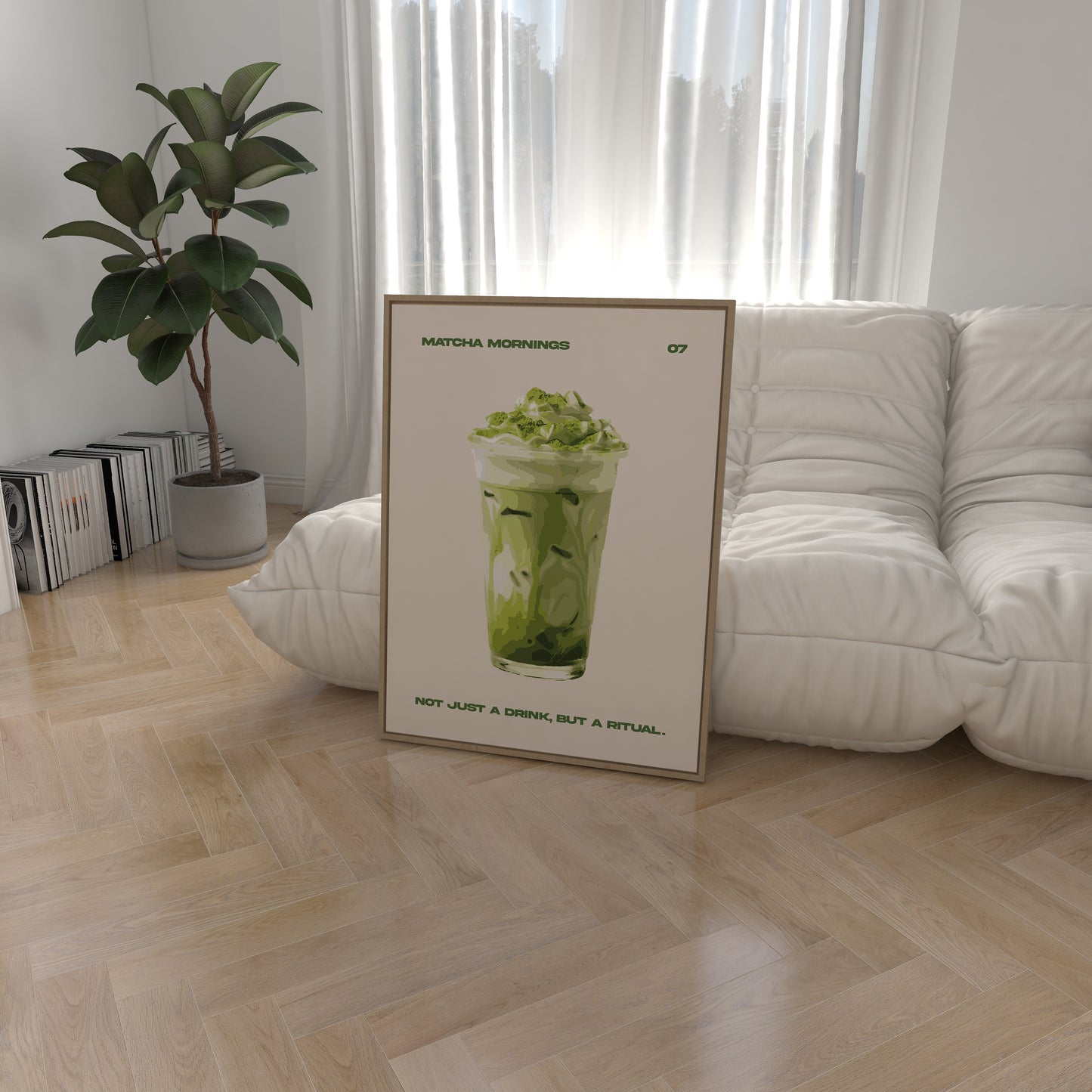 Matcha Mornings Wall Art
