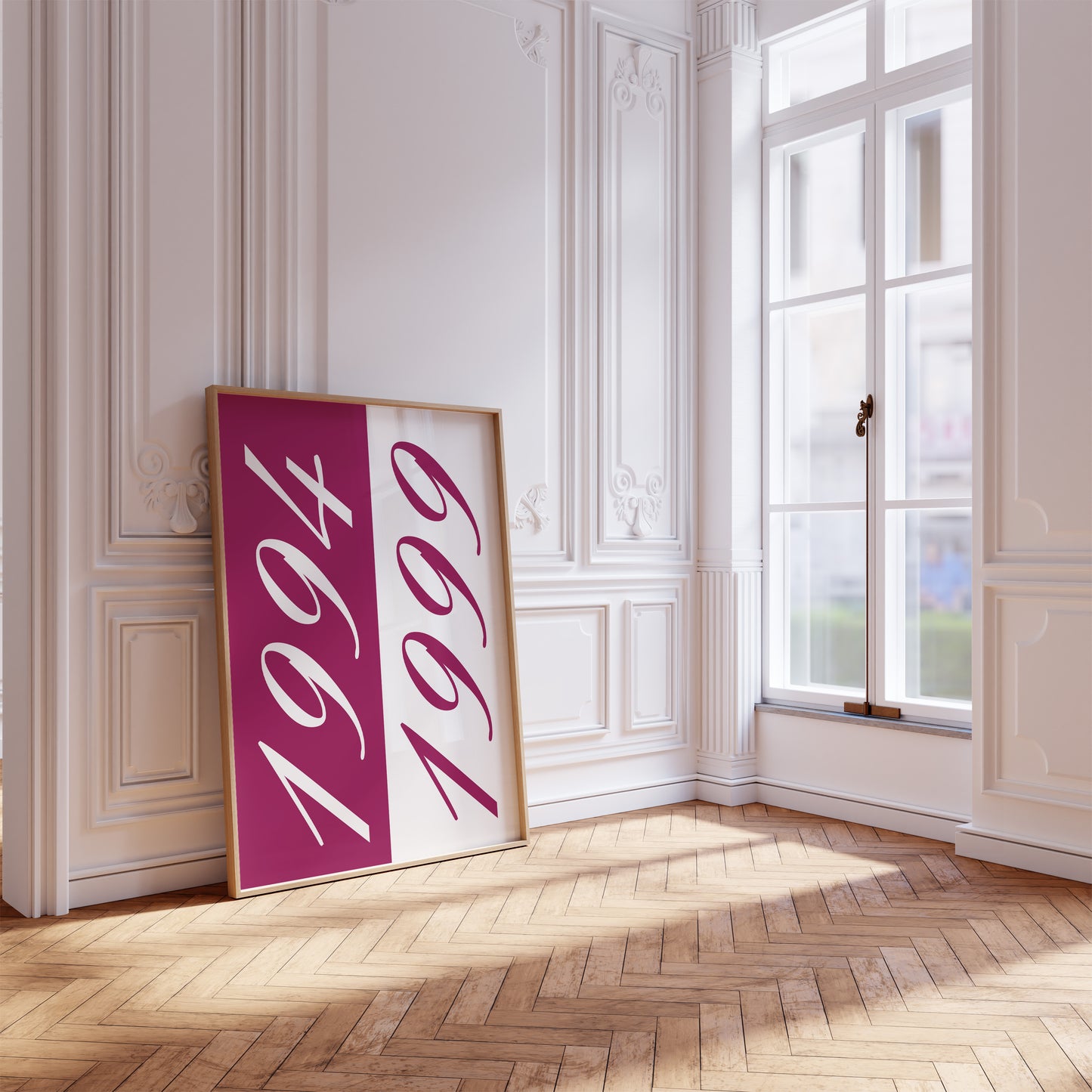 Personalised Birth Year Wall Art