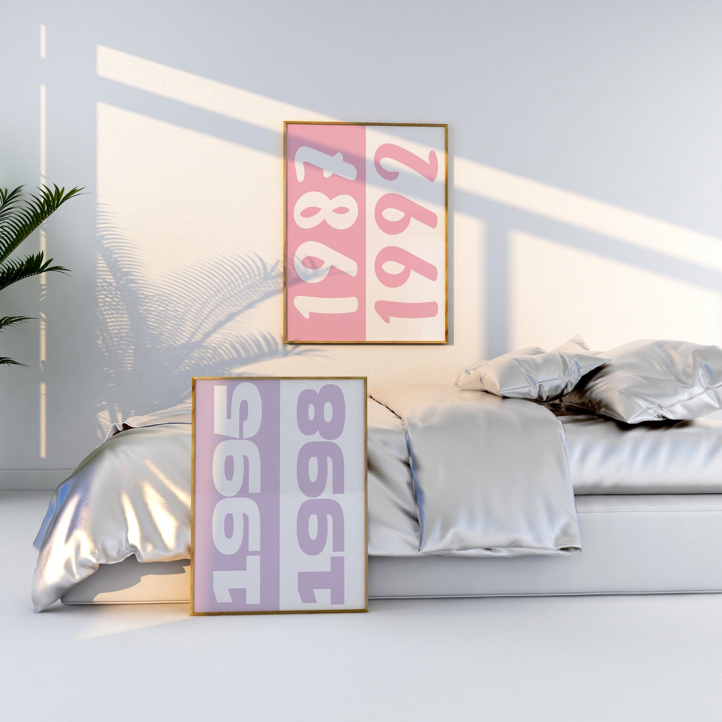 Personalised Birth Year Wall Art