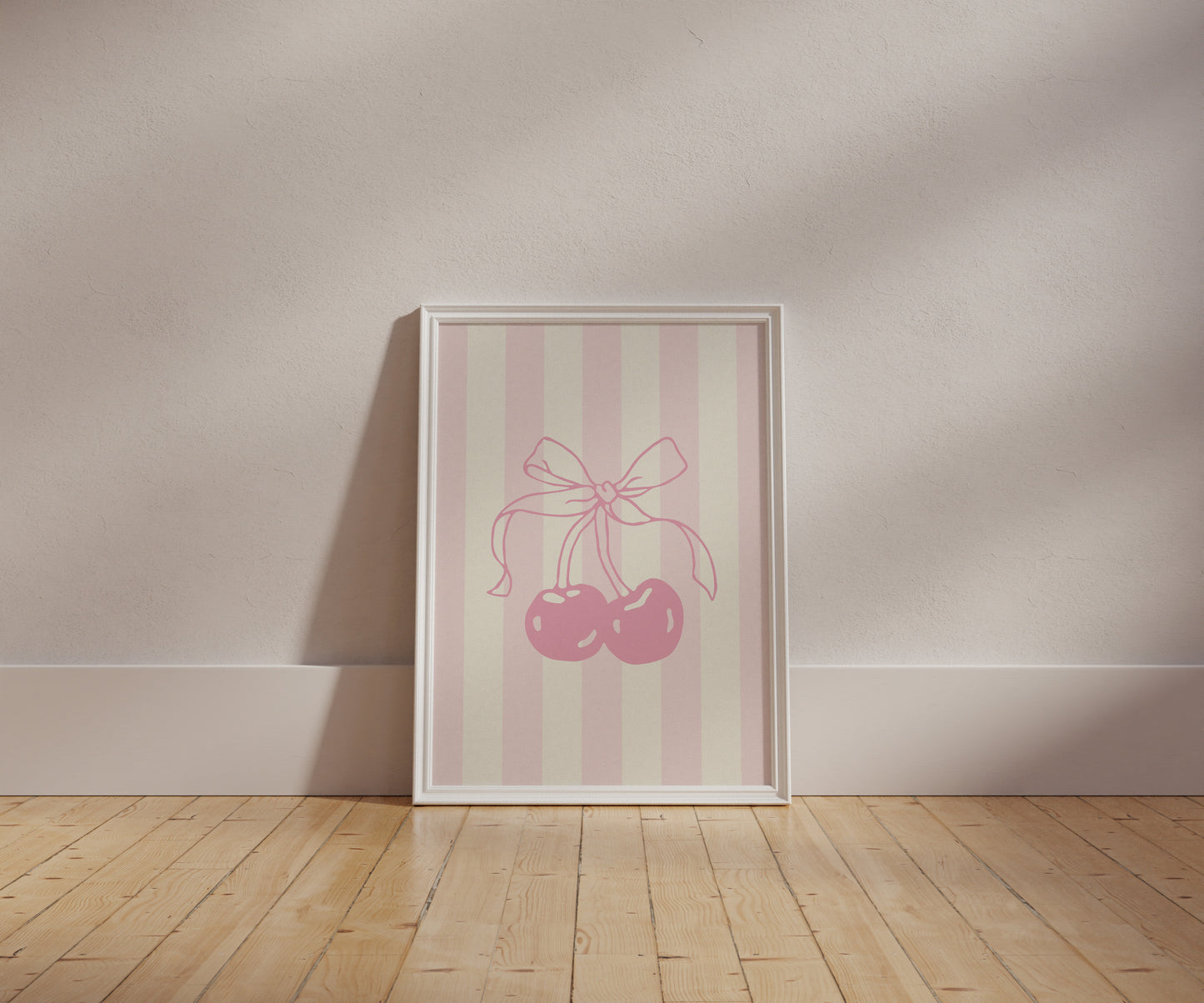 Cherry digital download – instant art for girls' rooms.
