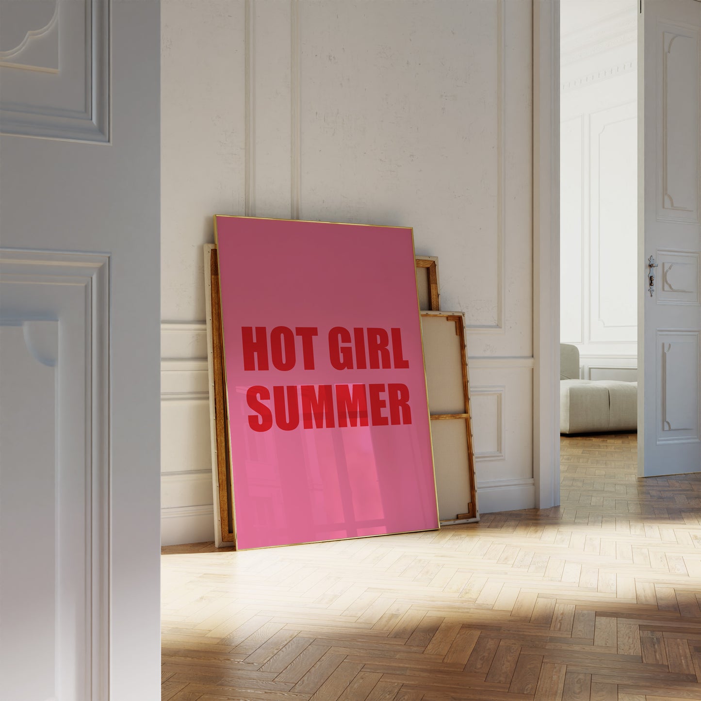 Hot Girl Summer Wall Art