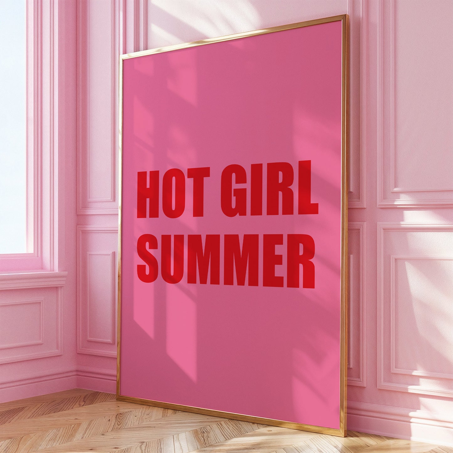 Hot Girl Summer Wall Art