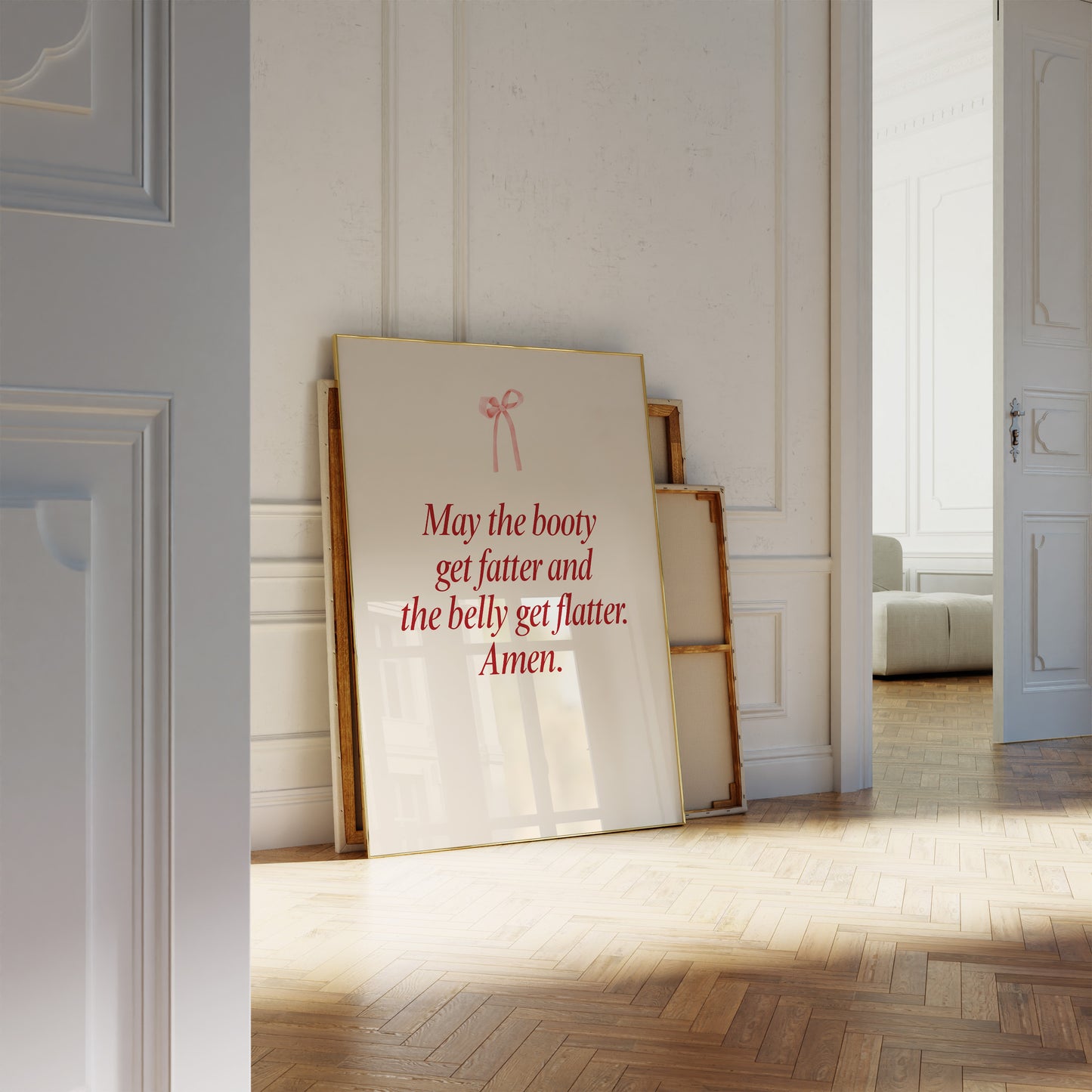 Minimalist Fitness Quote Wall Art