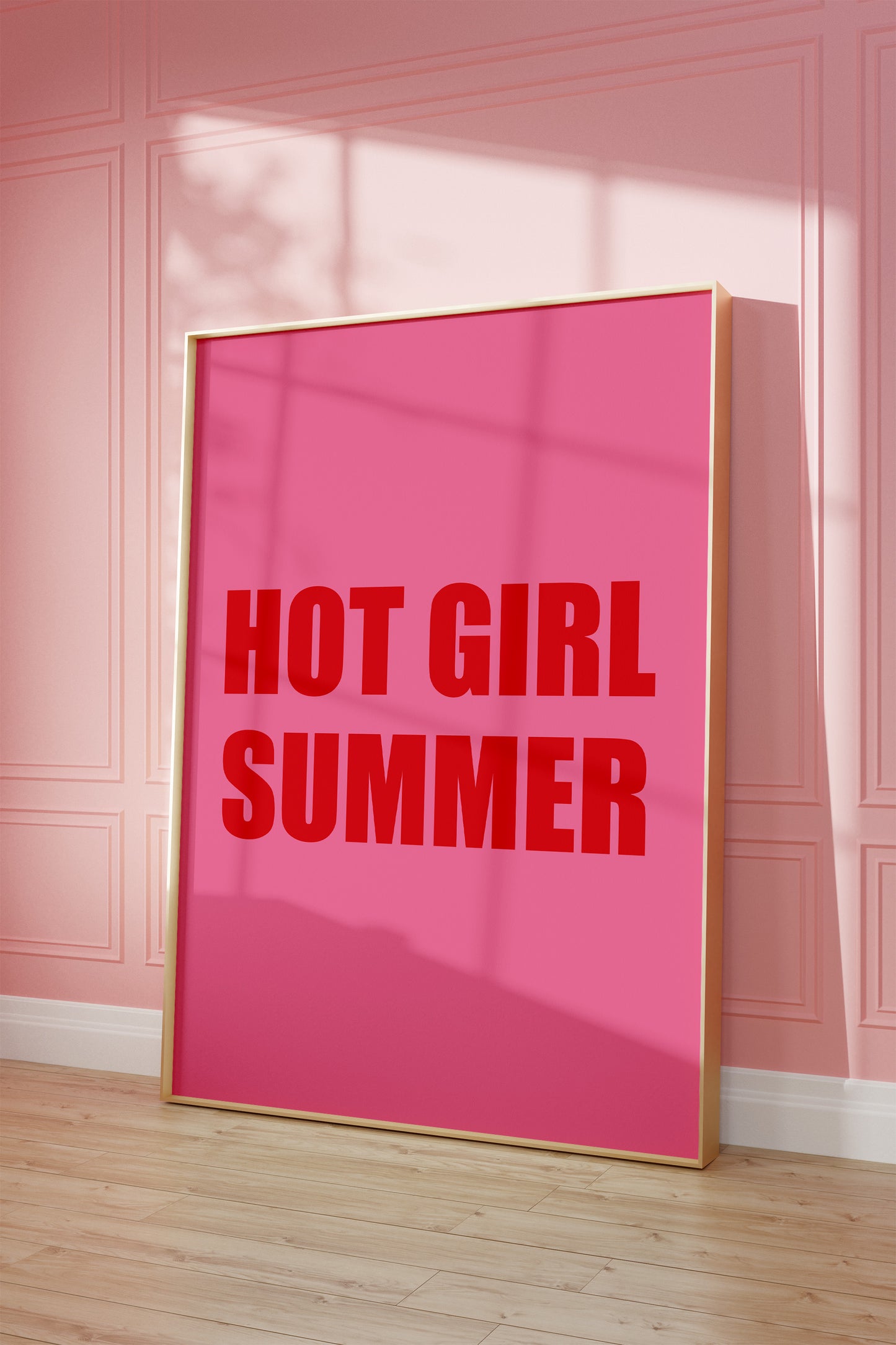 Hot Girl Summer Wall Art