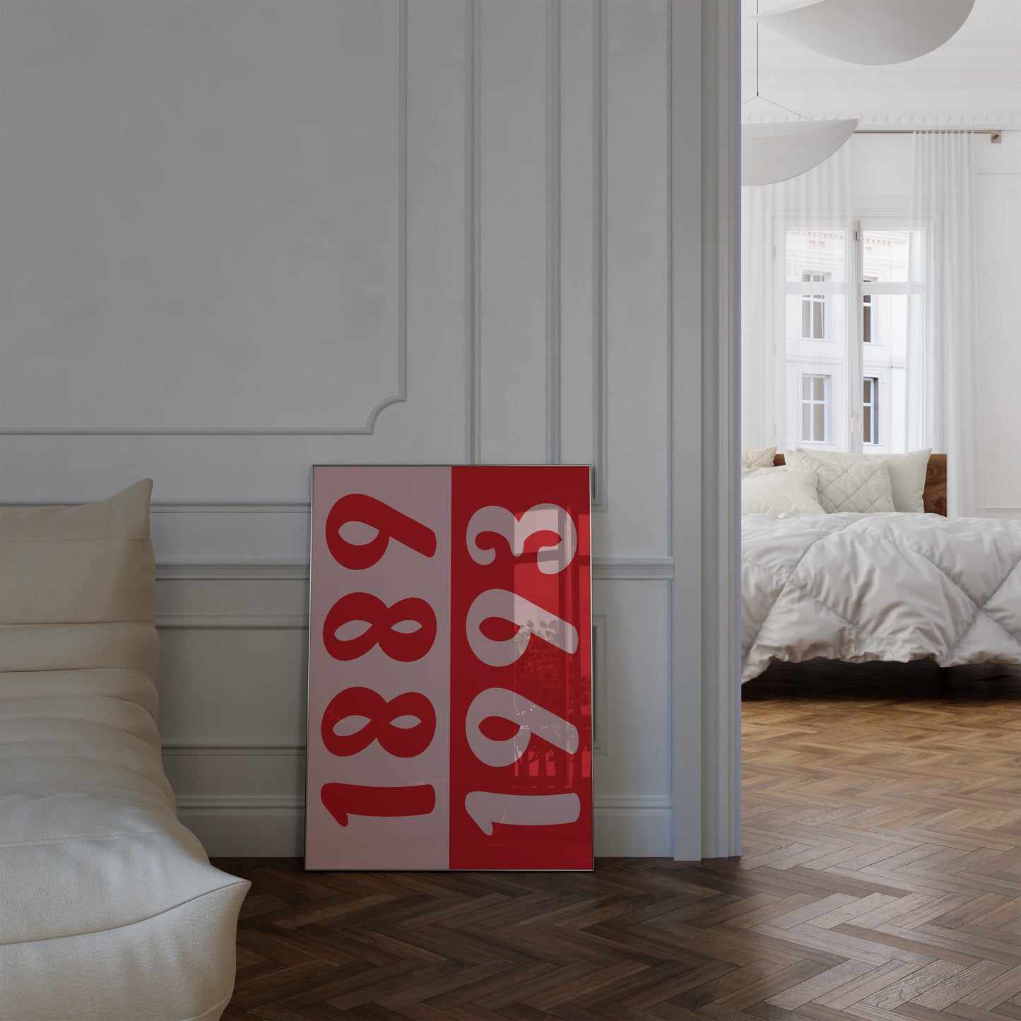 Personalised Birth Year Wall Art
