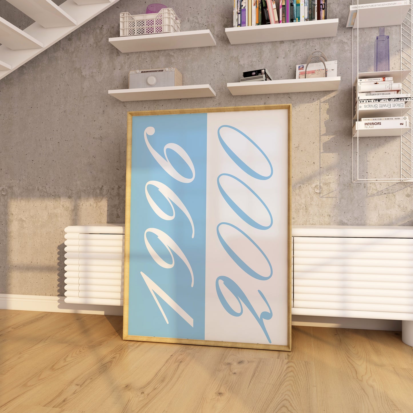 Personalised Birth Year Wall Art