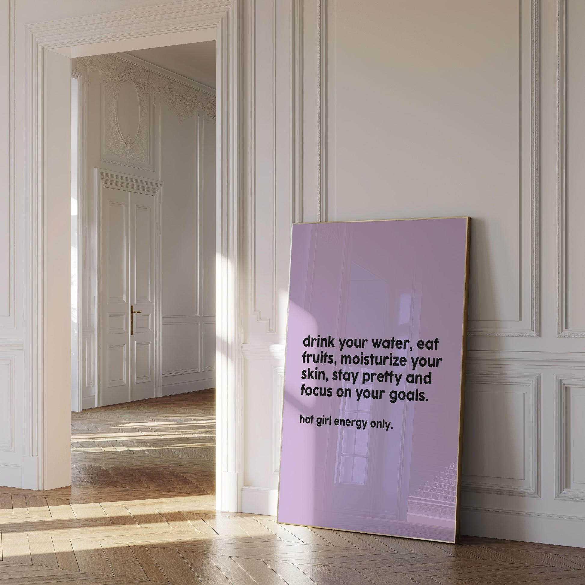 Wellness Space Design Pink Purple Wall Art Self Care Collection Digital Download Prints Modern Typography Style Beautiful Room Decor Inspirational Quote Set Teen Bedroom Essential Home Office Accent Positive Message Art Collection