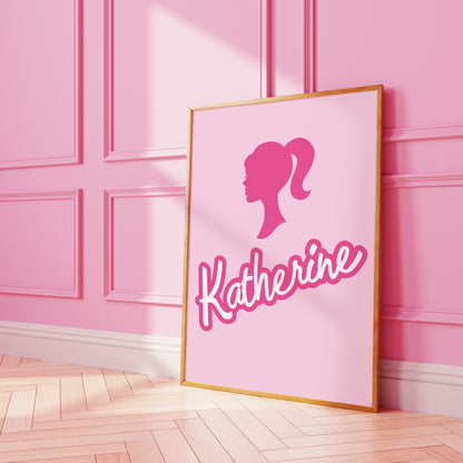 Personalised Barb Wall Art