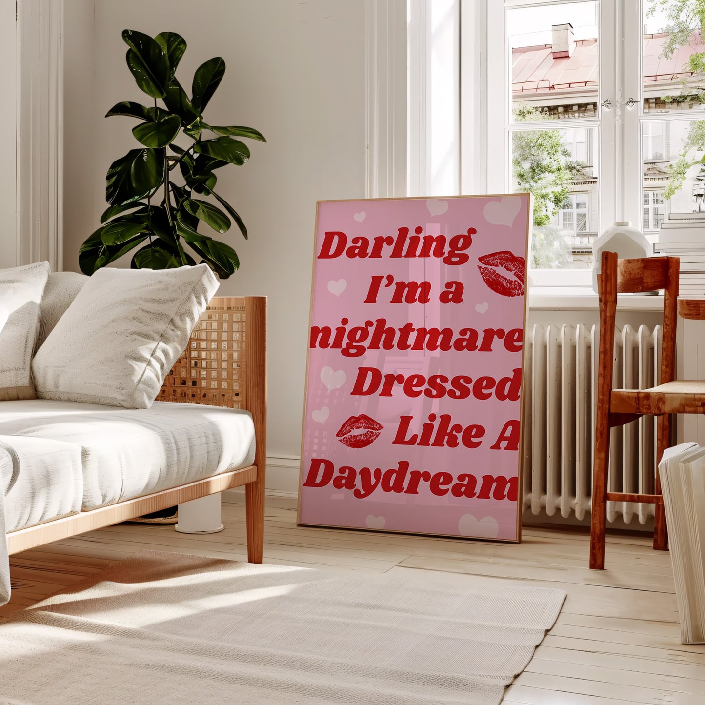 Darling I'm a Nightmare Dressed Like a Daydream (1989) Wall Art