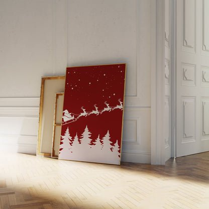 Santa Christmas Wall Art