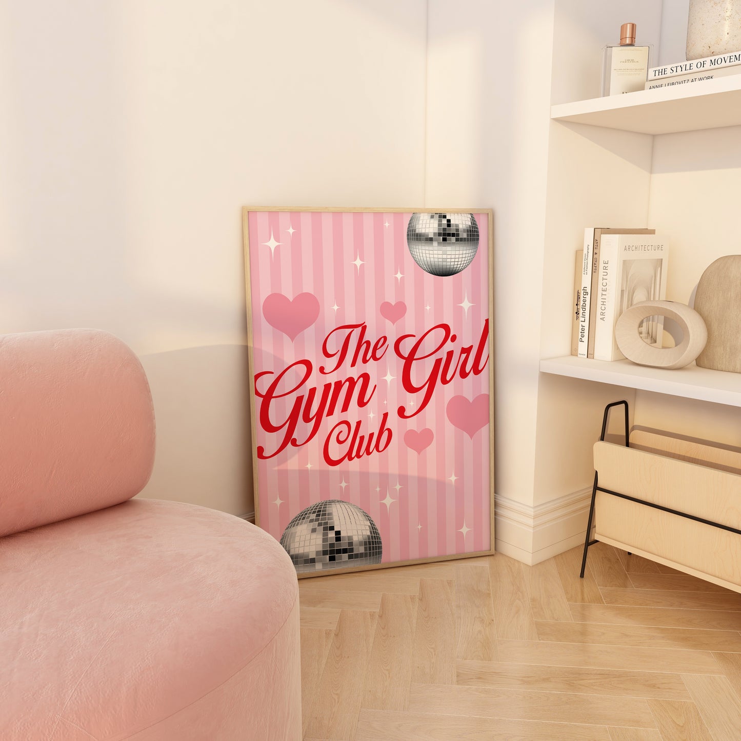 The Gym Girl Club Wall Art