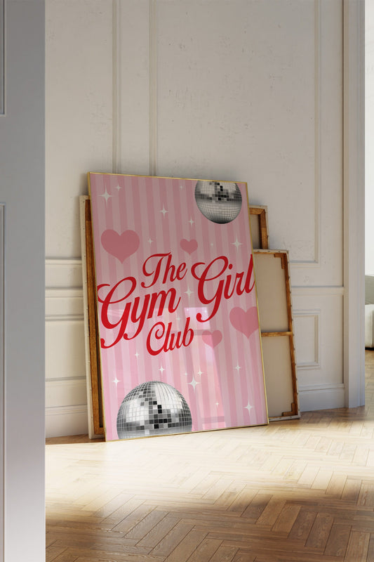 The Gym Girl Club Wall Art