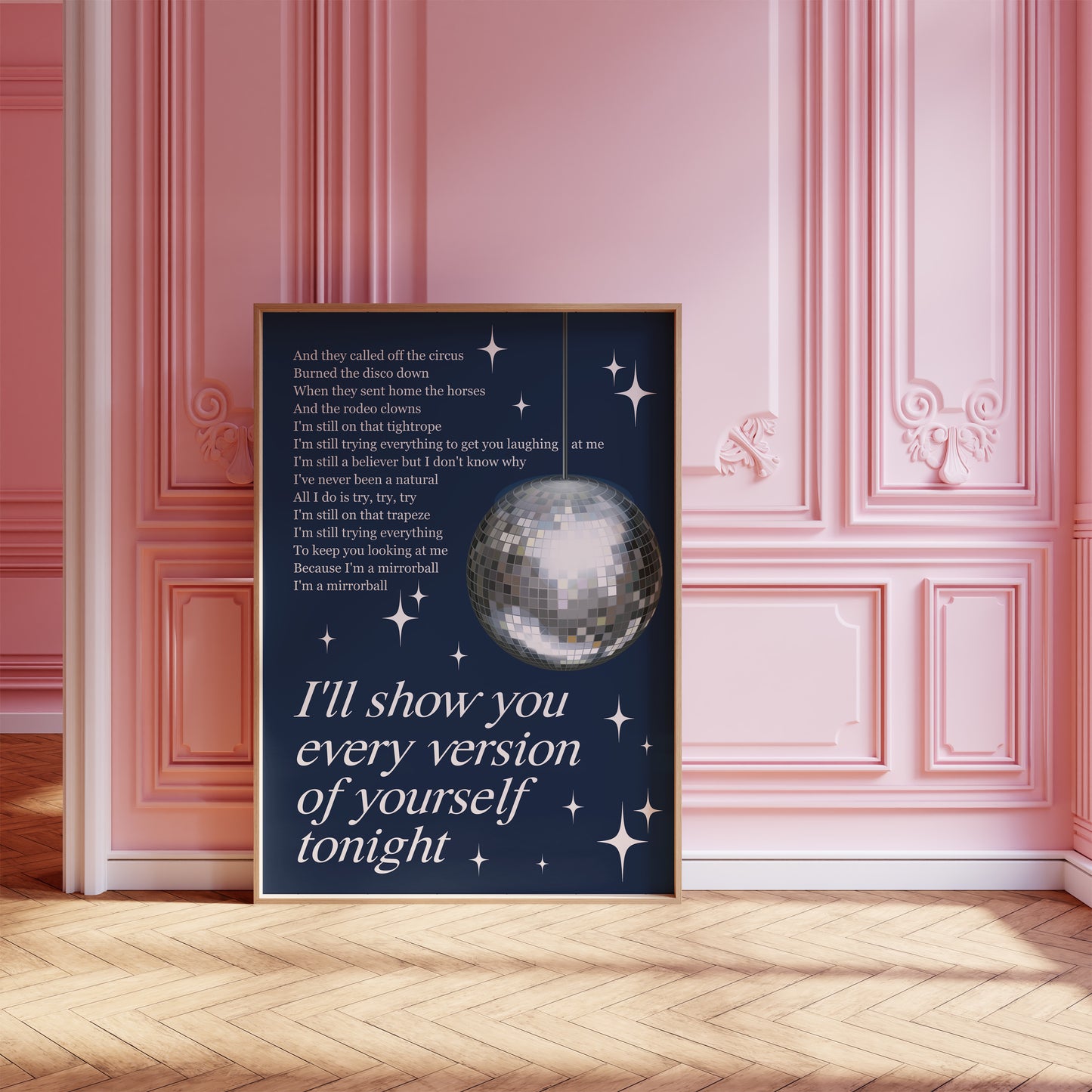 I'll show you every version of yourself tonight (Folklore) Wall Art