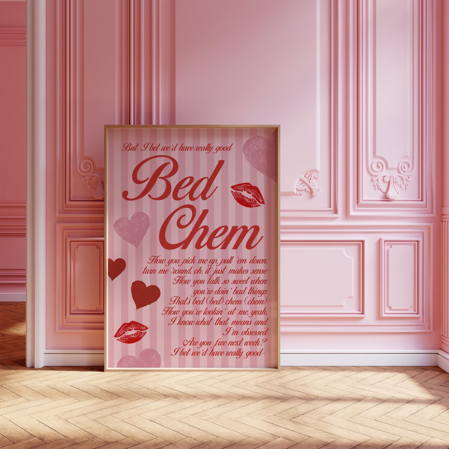 Bed Chem Wall Art