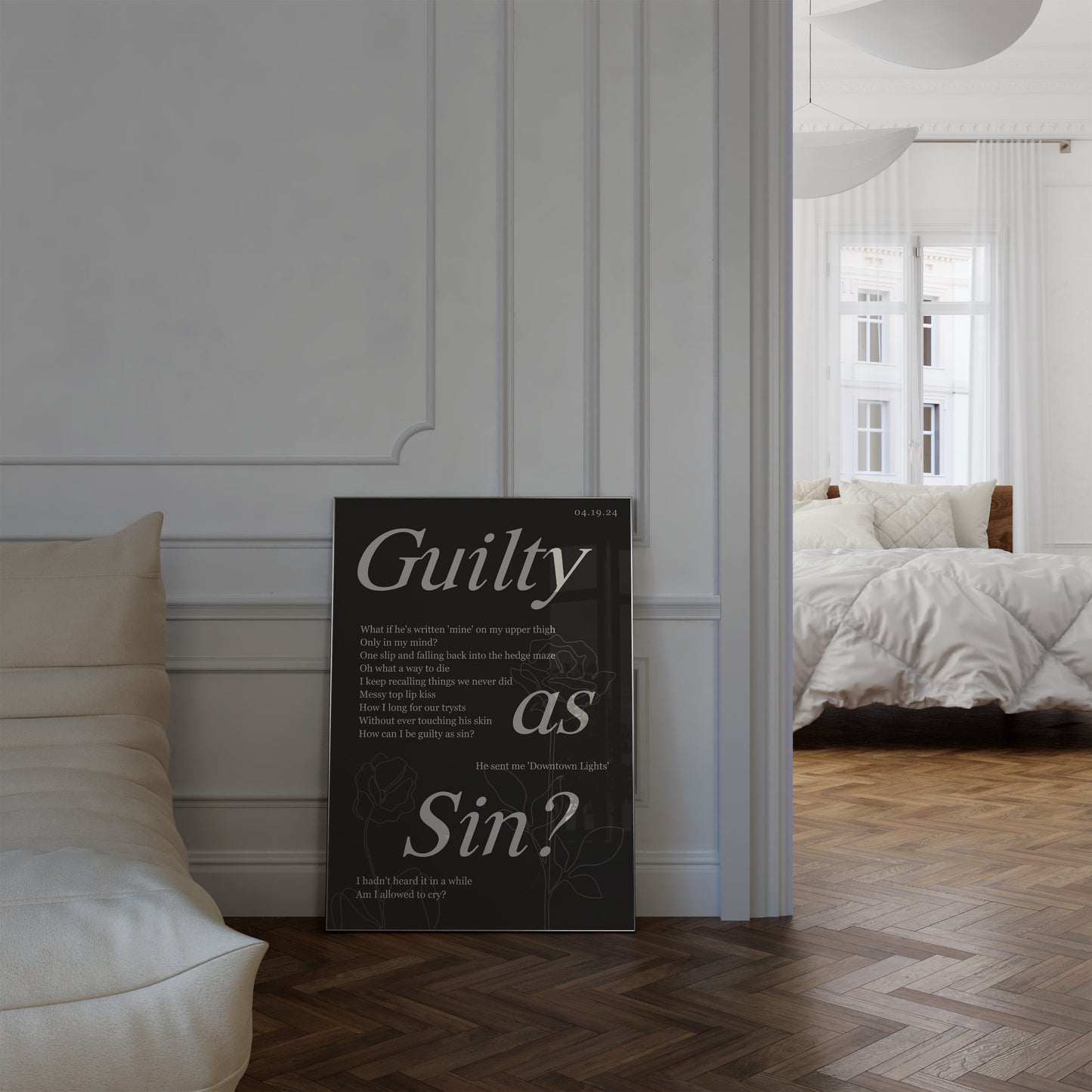 Guilty as Sin Wall Art