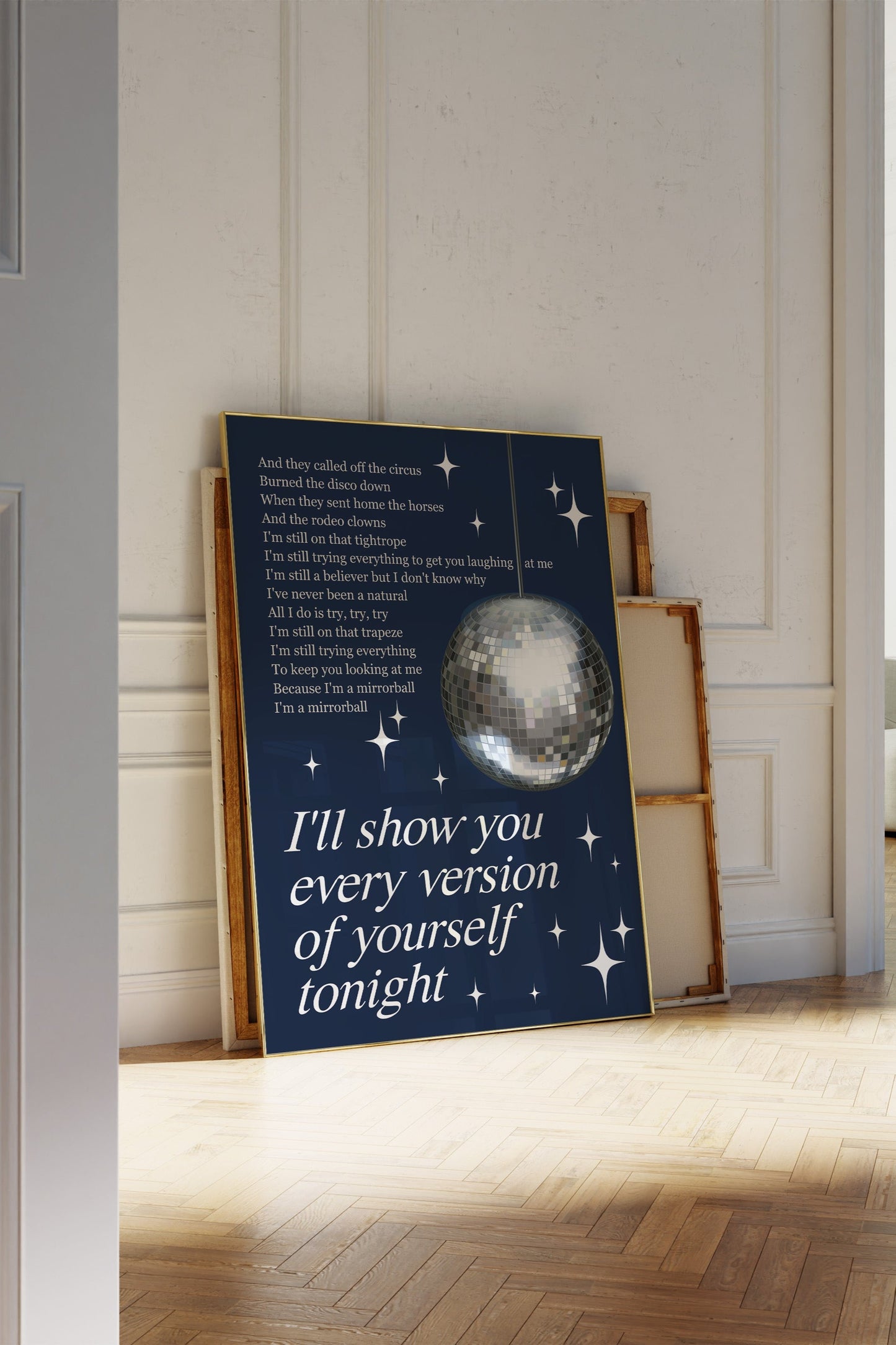 I'll show you every version of yourself tonight (Folklore) Wall Art