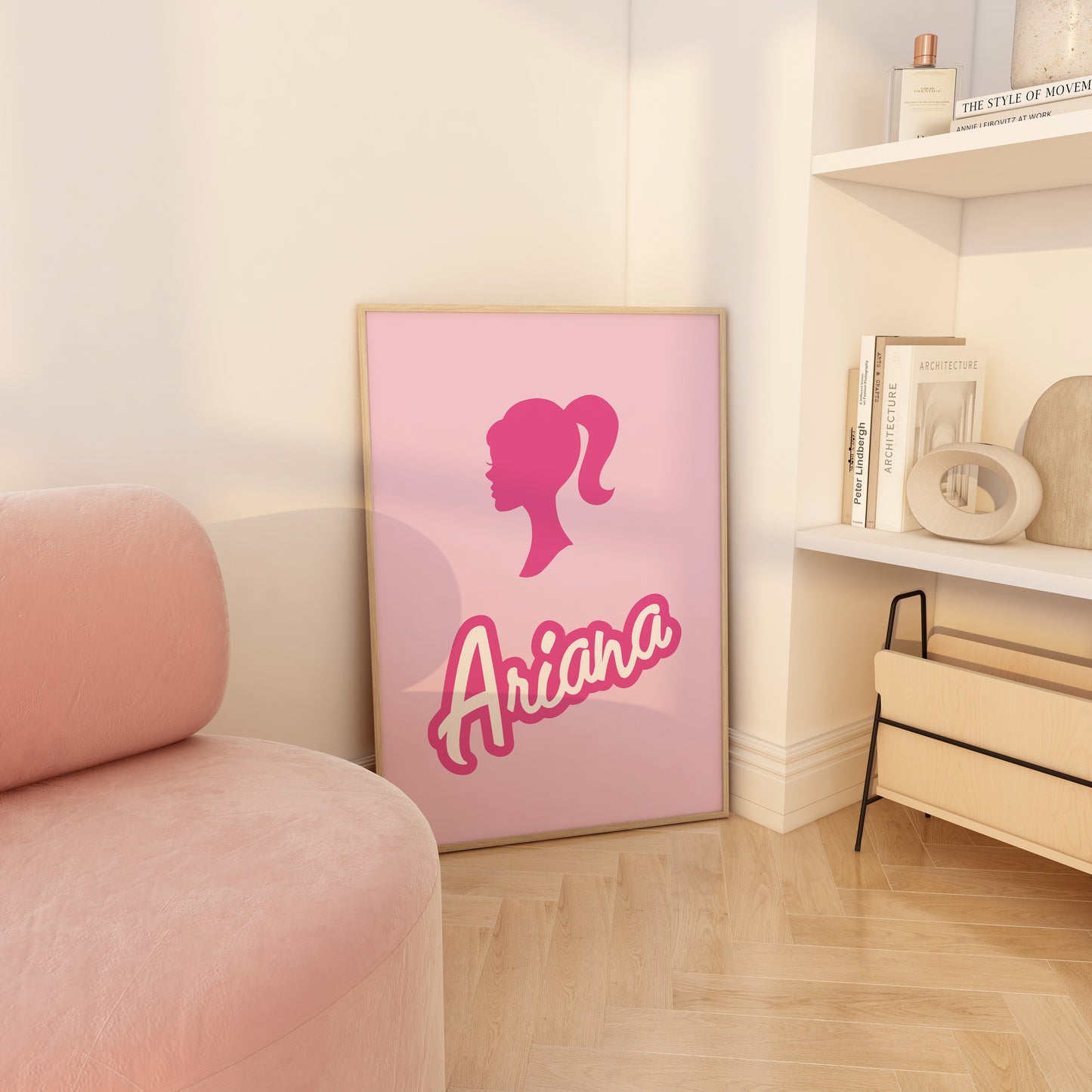 Personalised Barbie Wall Art
