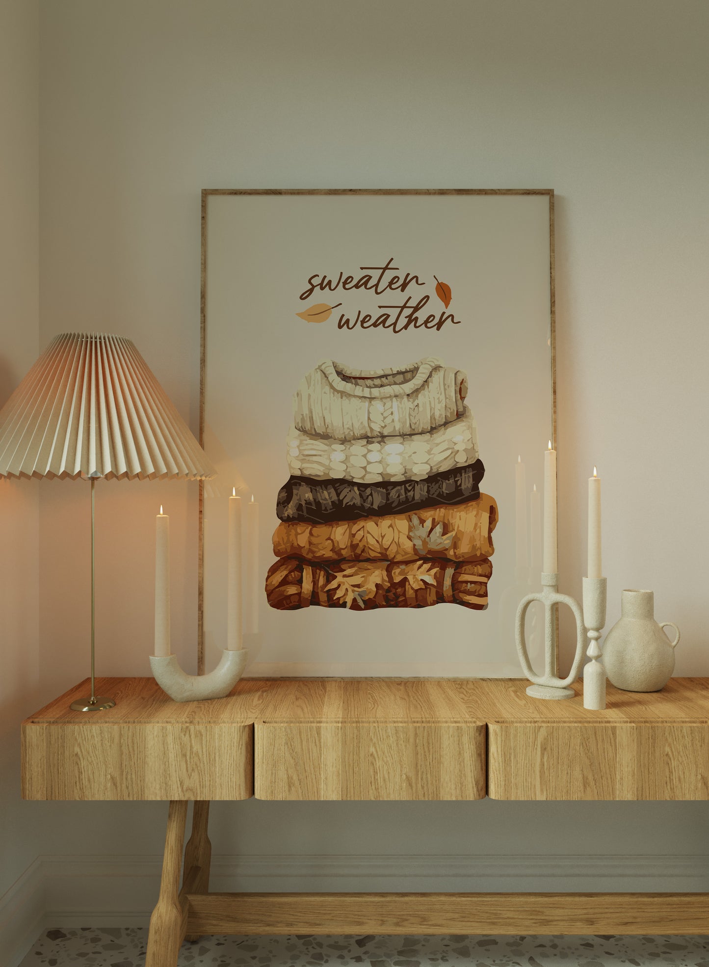Sweater Weather Wall Art