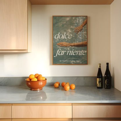 Dolce Far Niente Wall Art
