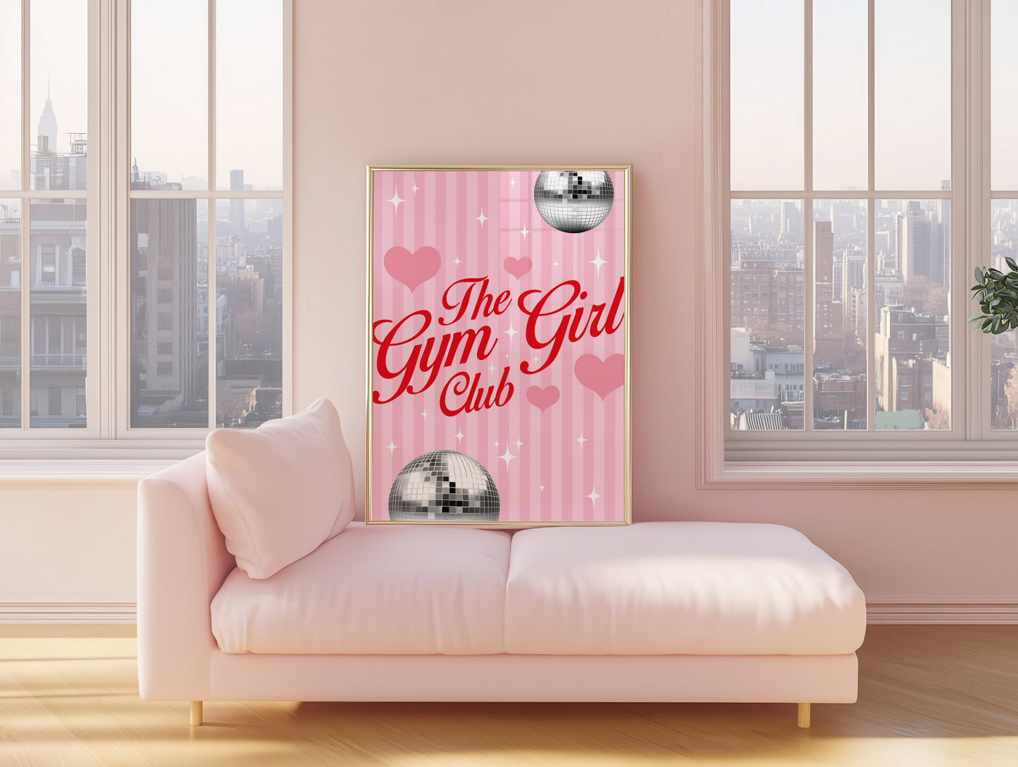 The Gym Girl Club Wall Art