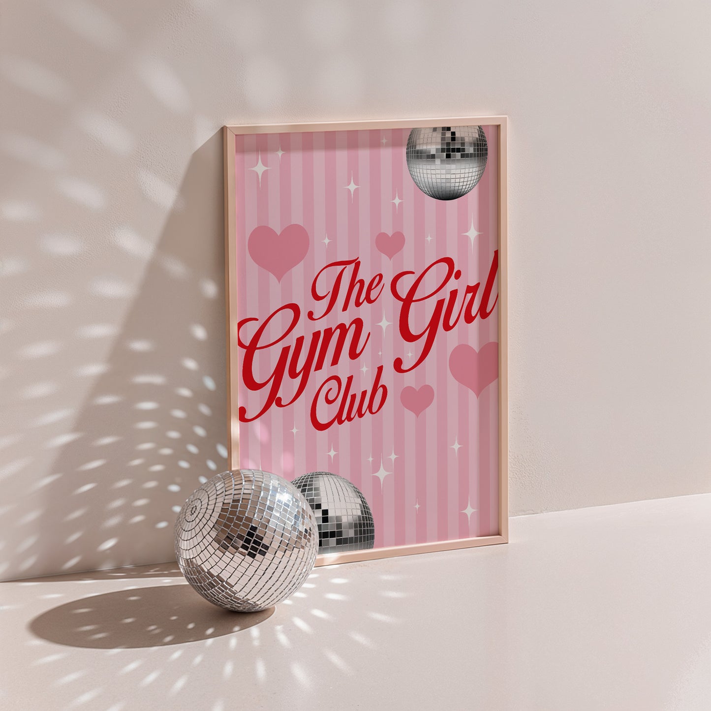 The Gym Girl Club Wall Art