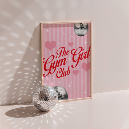 The Gym Girl Club Wall Art