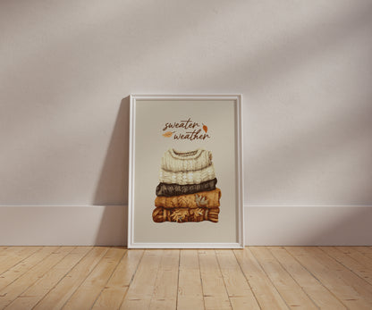 Sweater Weather Wall Art