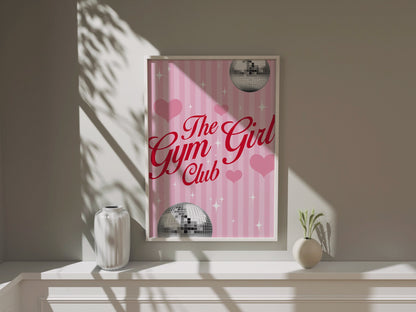 The Gym Girl Club Wall Art