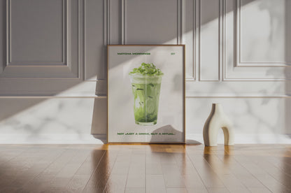 Matcha Mornings Wall Art