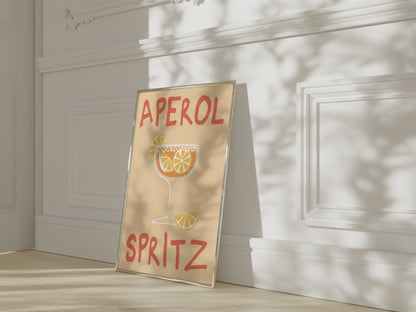 Aperol Spritz Wall Art