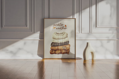 Sweater Weather Wall Art