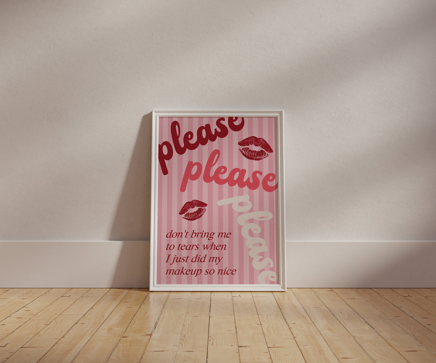 Please Please Please Wall Art