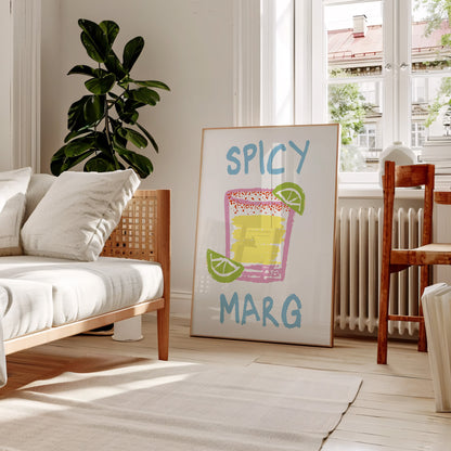 Spicy Margarita Wall Art