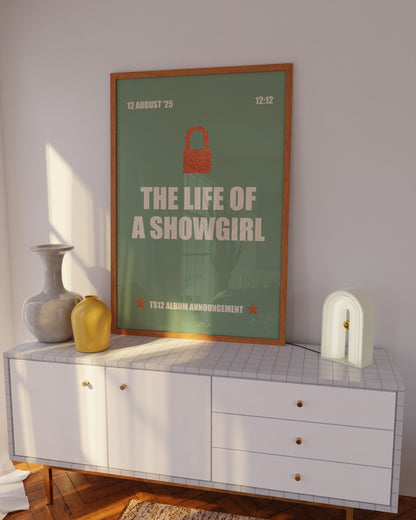 The Life Of A Showgirl Wall Art